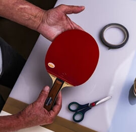 Stag 1 Star Table Tennis Play Set (2 Bats and 3 Balls) Height 25 Centimeters Beam Width 15cm