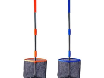 CALANDIS® Table Tennis Ball Picker Picking Net for Picking and Storage Balls Yellow